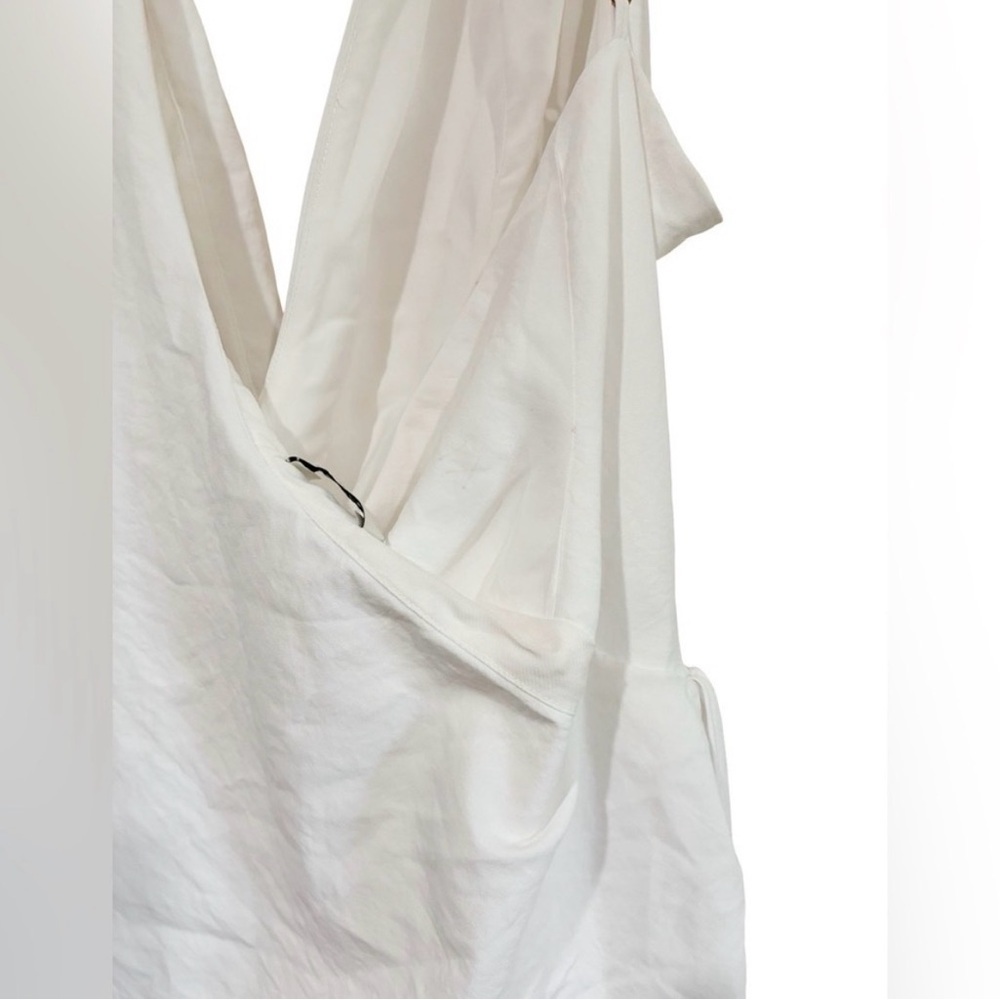 Mistress Rocks Plunge Drape Cocktail Minidress
White - Picture 4 of 12